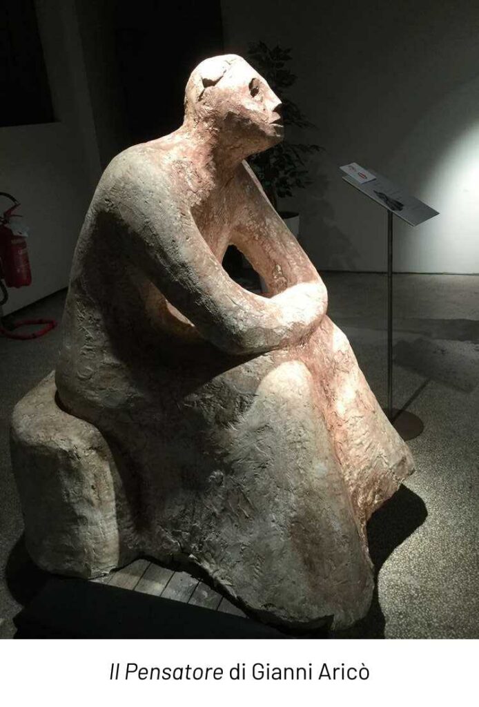 il pensatore di gianni aricò